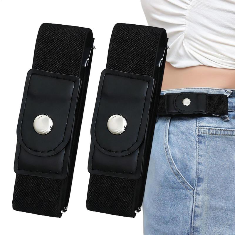 Men Formal Wear With Jeans - Cintura Elastica Senza Fibbia Regolabile per