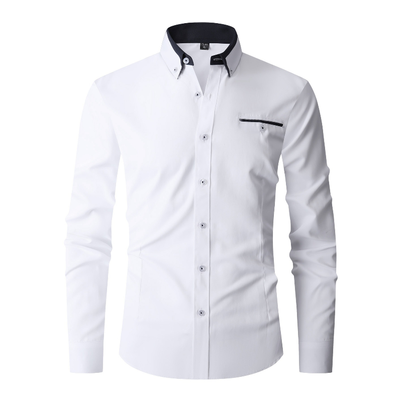Mens Formal - Camicia Formale da Uomo a Maniche