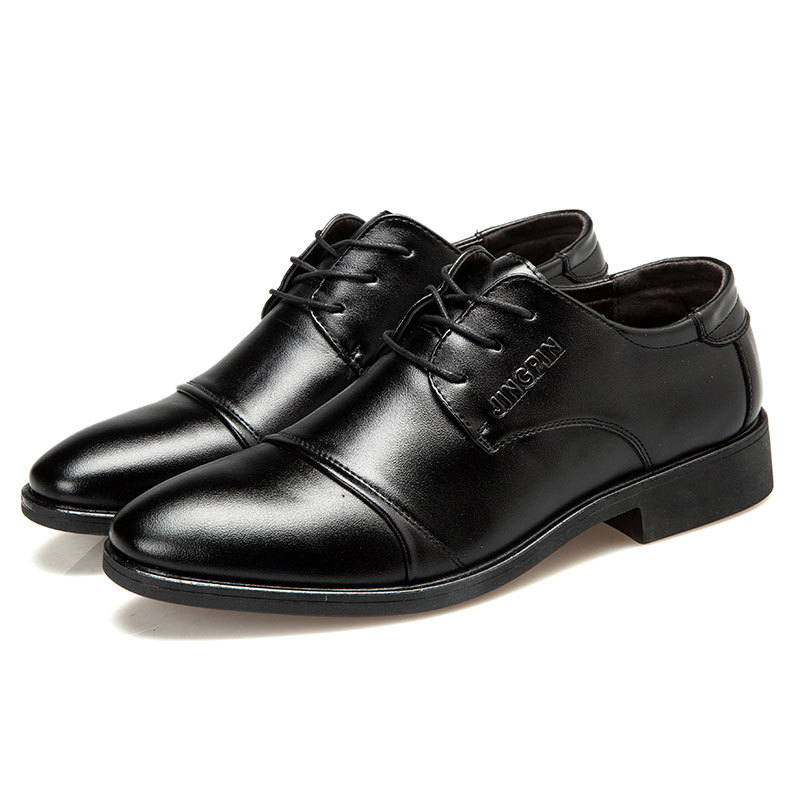 Large Men Formal Wear - Scarpe in Pelle da Uomo di