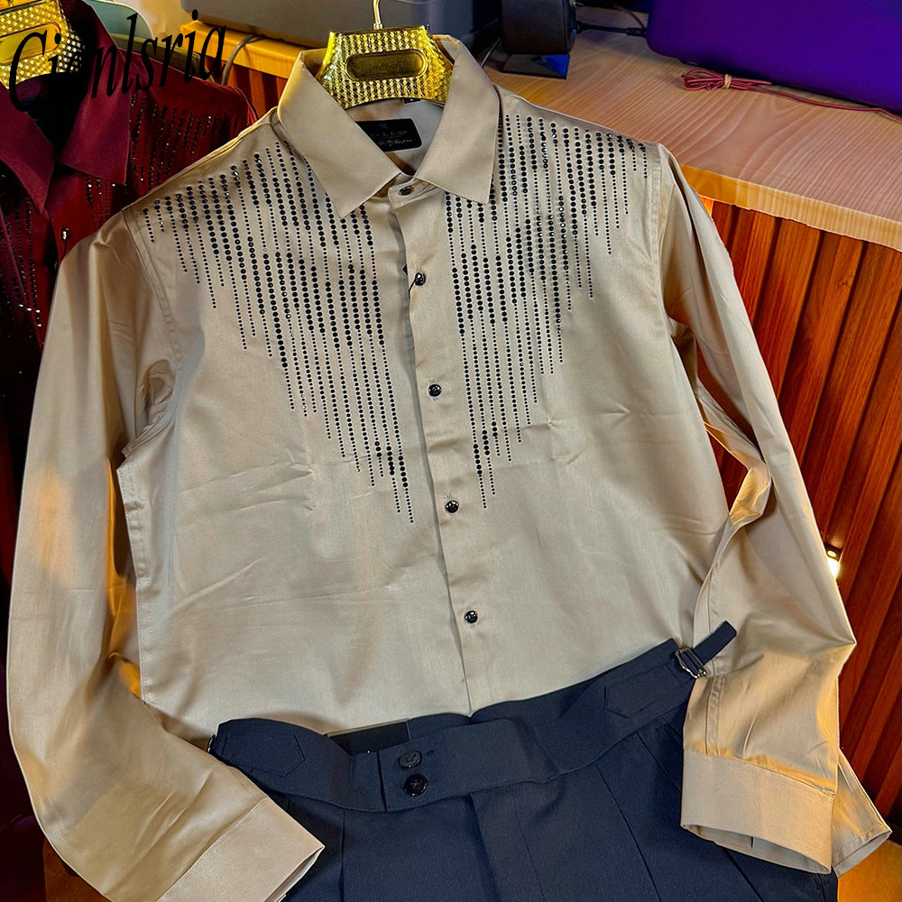 Men Formal Party Wear Shirt - Camicia da Uomo di Lusso con