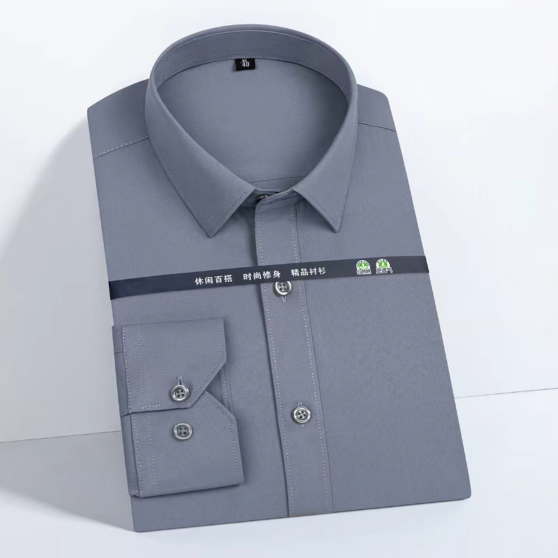 Men Formal Office Wear Shirts - Nuova Camicia da Uomo Slim Fit