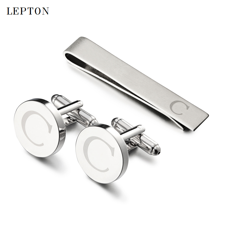 Cufflinks Silver Set - Offerta Speciale: Set Gemelli e Fermacravatta