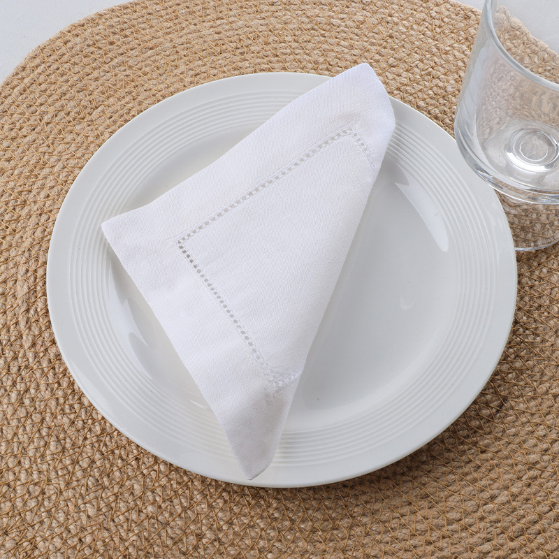 Monogrammed Handkerchief - Set di 50 sottobicchieri da cocktail