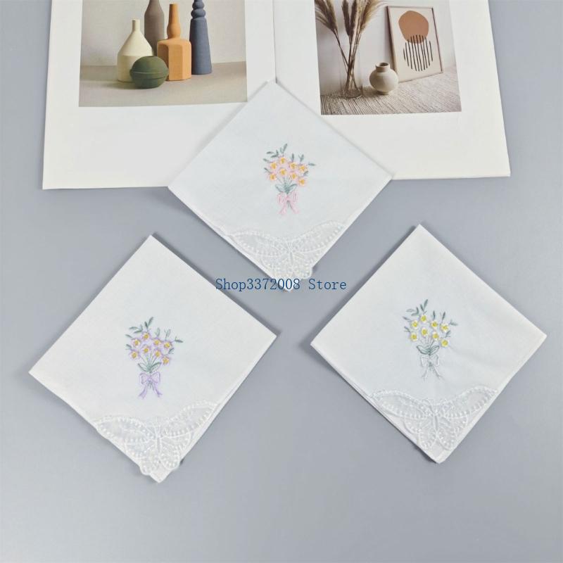 Fazzoletto da donna in cotone  - Monogrammed Handkerchief recensione e prezzo