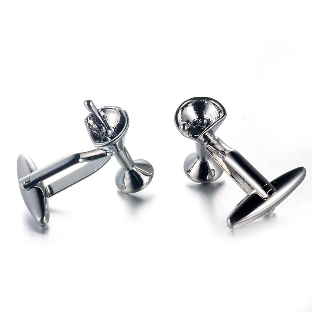 Gemelli da uomo Ottone Argento - Cufflinks Silver Set recensione e prezzo