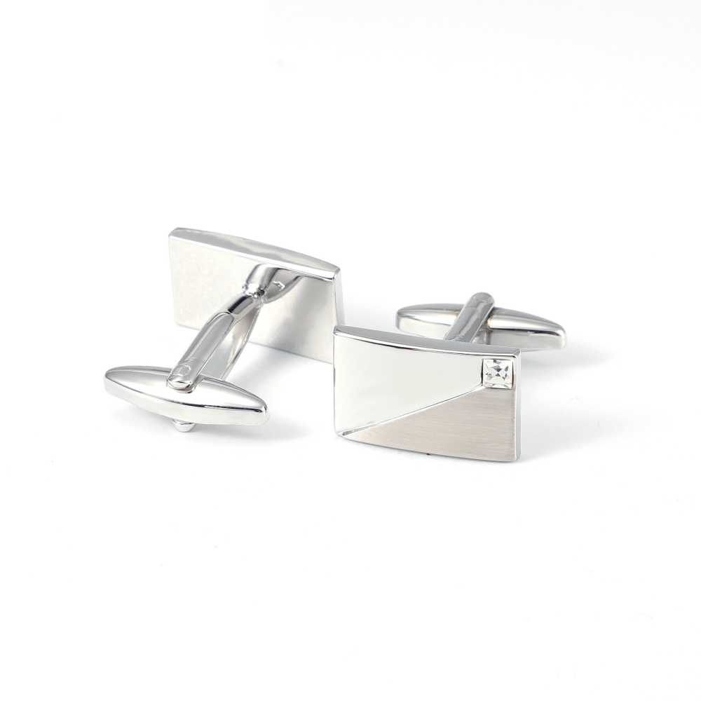 Set di Gemelli e Fermacravatta - Cufflinks Silver Set recensione e prezzo