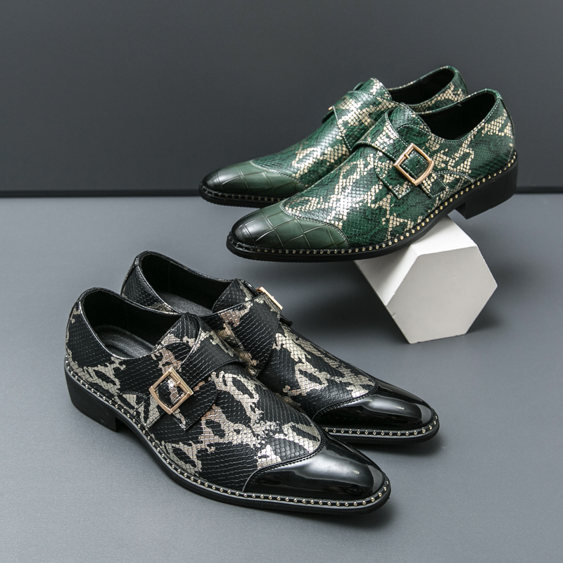 Scarpe Classiche Retrò Le Fu d - Men'S Formal Party Wear Shoes recensione e prezzo