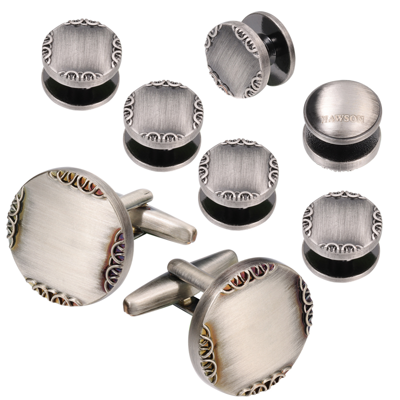 Nuovi gemelli e borchie Color  - Cufflinks Silver Set recensione e prezzo