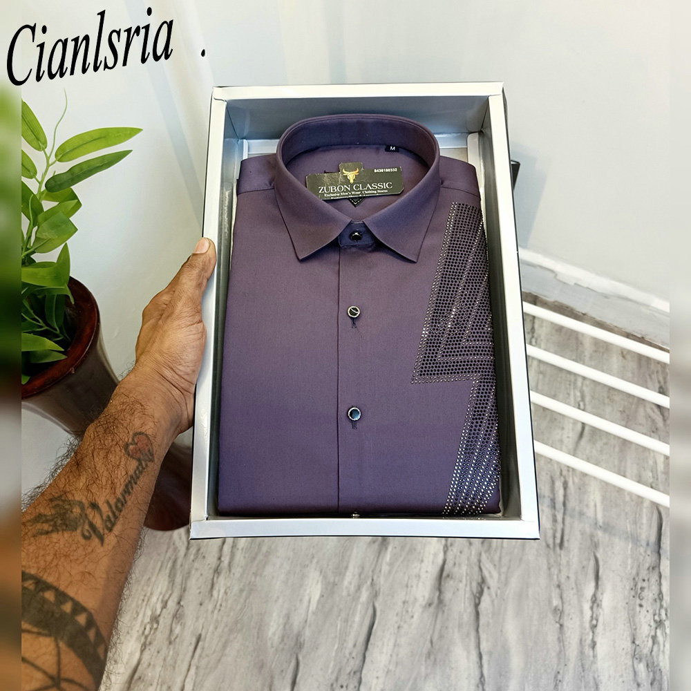 Camicia Elegante da Uomo a Man - Men Formal Party Wear Shirt recensione e prezzo