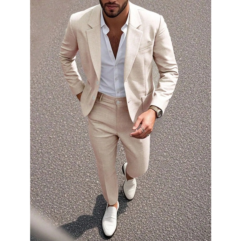 Completo da Uomo in Tinta Unit - Large Men Formal Wear recensione e prezzo