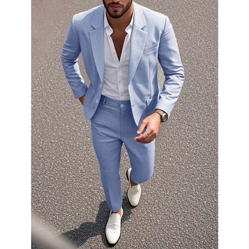 Completo da Uomo in Tinta Unit - Large Men Formal Wear recensione e prezzo