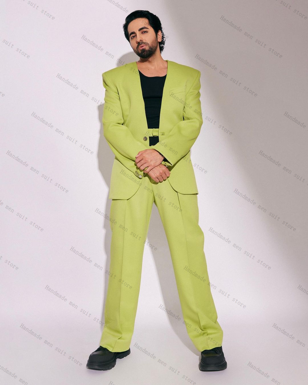 Completo da uomo verde moda Se - Men Formal Wear Wedding Guest recensione e prezzo