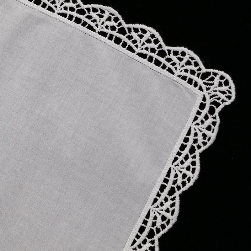 D003 Fazzoletti in Pizzo Bianc - Monogrammed Handkerchief recensione e prezzo