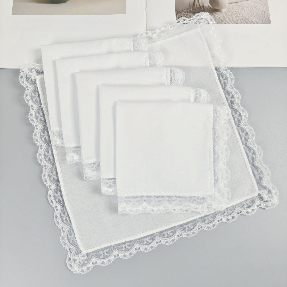 6 Pezzi Nuovi Fazzoletti in Pi - Monogrammed Handkerchief recensione e prezzo