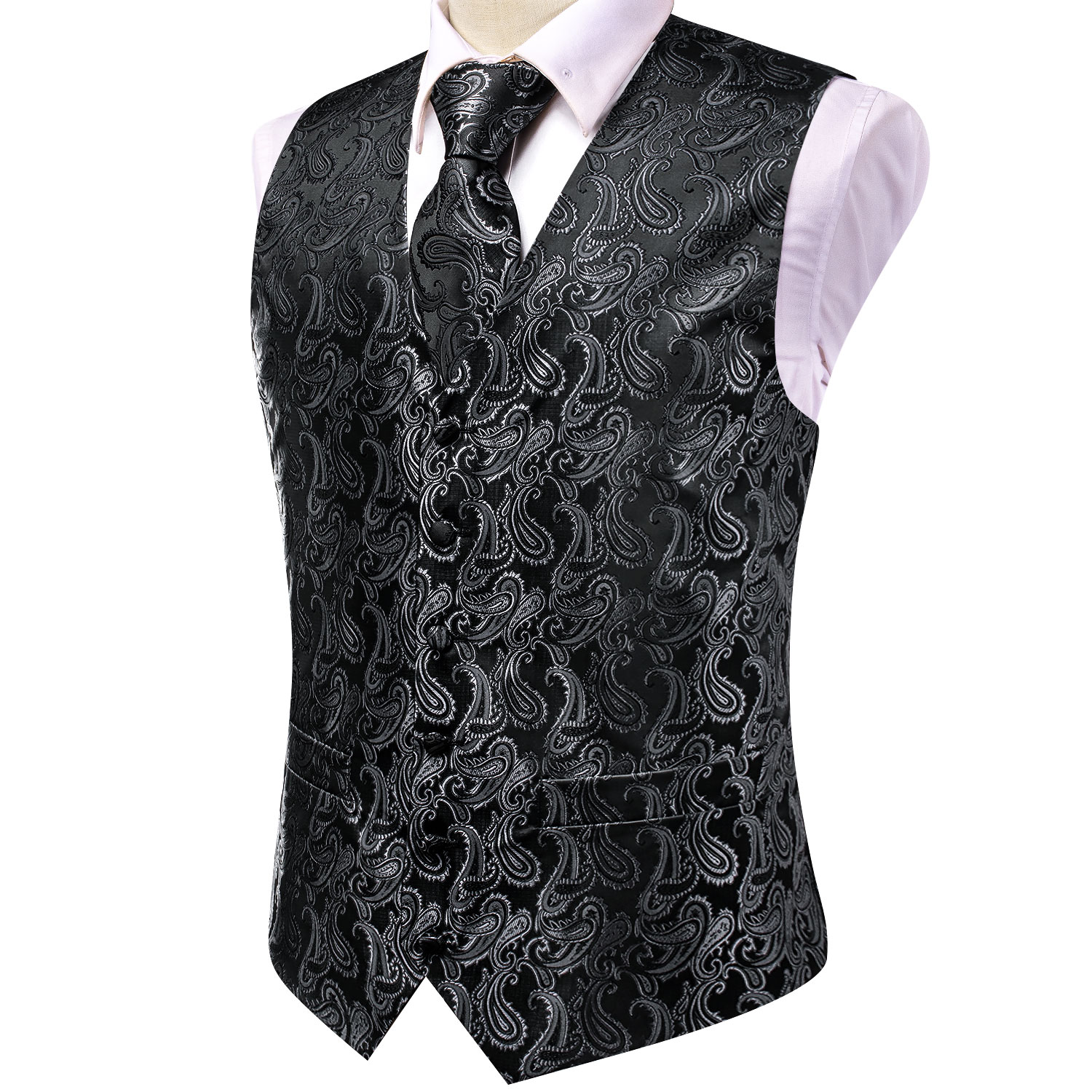Gilet in argento massiccio con - Cufflinks Silver Set recensione e prezzo