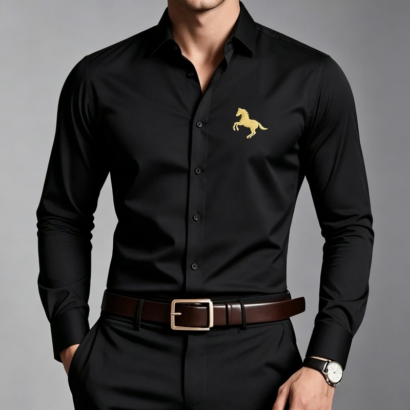 Camicie Eleganti da Uomo con S - Men Formal Office Wear Shirts recensione e prezzo