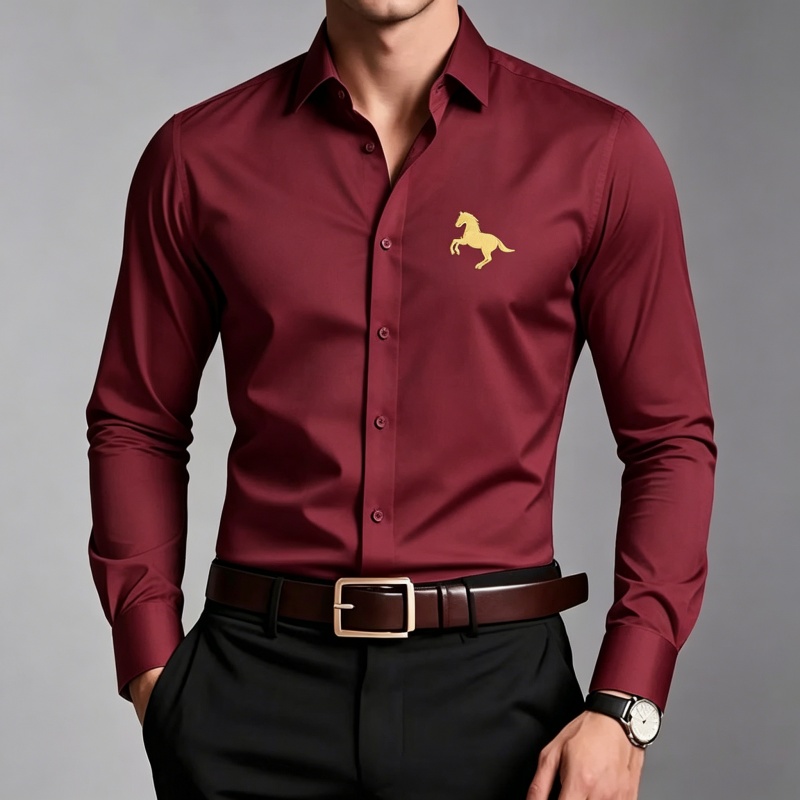 Camicie Eleganti da Uomo con S - Men Formal Office Wear Shirts recensione e prezzo
