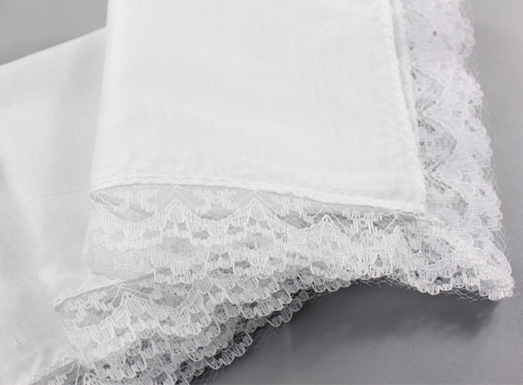 Fazzoletti in pizzo personaliz - Monogrammed Handkerchief recensione e prezzo