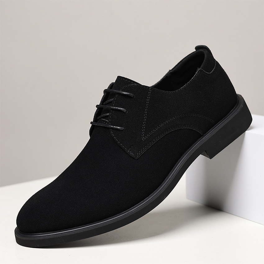 Scarpe in Pelle Scamosciata pe - Large Men Formal Wear recensione e prezzo