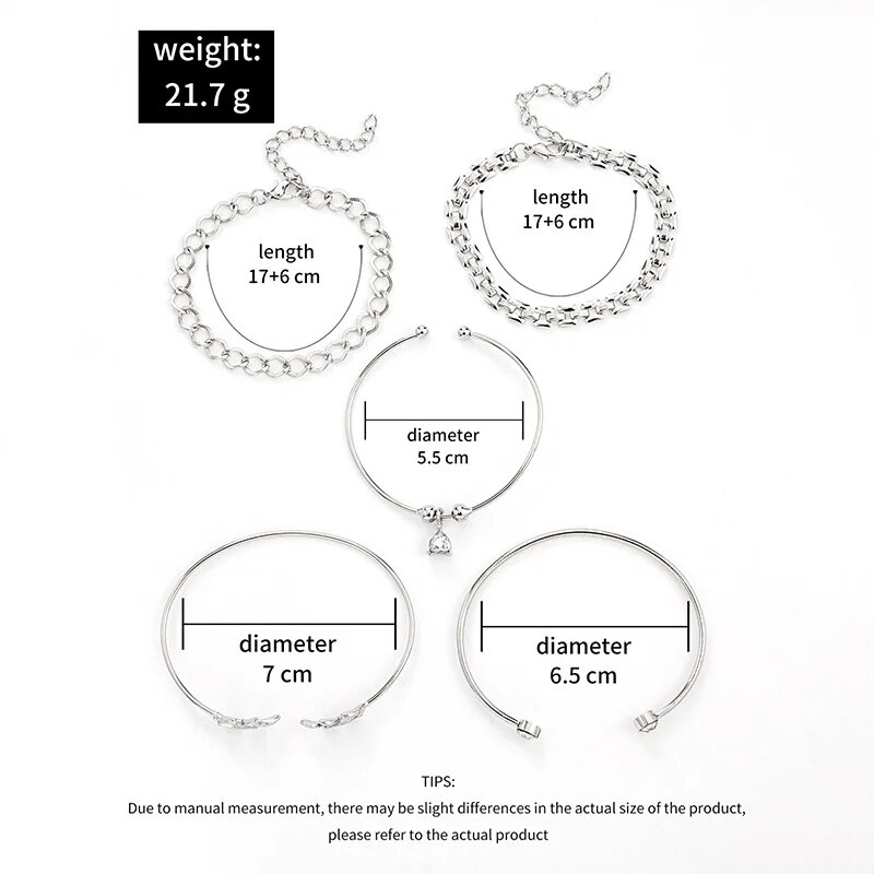 Set di braccialetti con foglie - Cufflinks Silver Set recensione e prezzo
