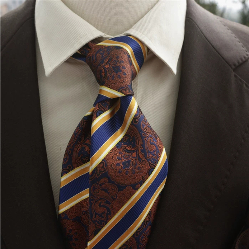 New Trendy Navy Marrone Cravat - Men Formal Party Wear Shirt recensione e prezzo