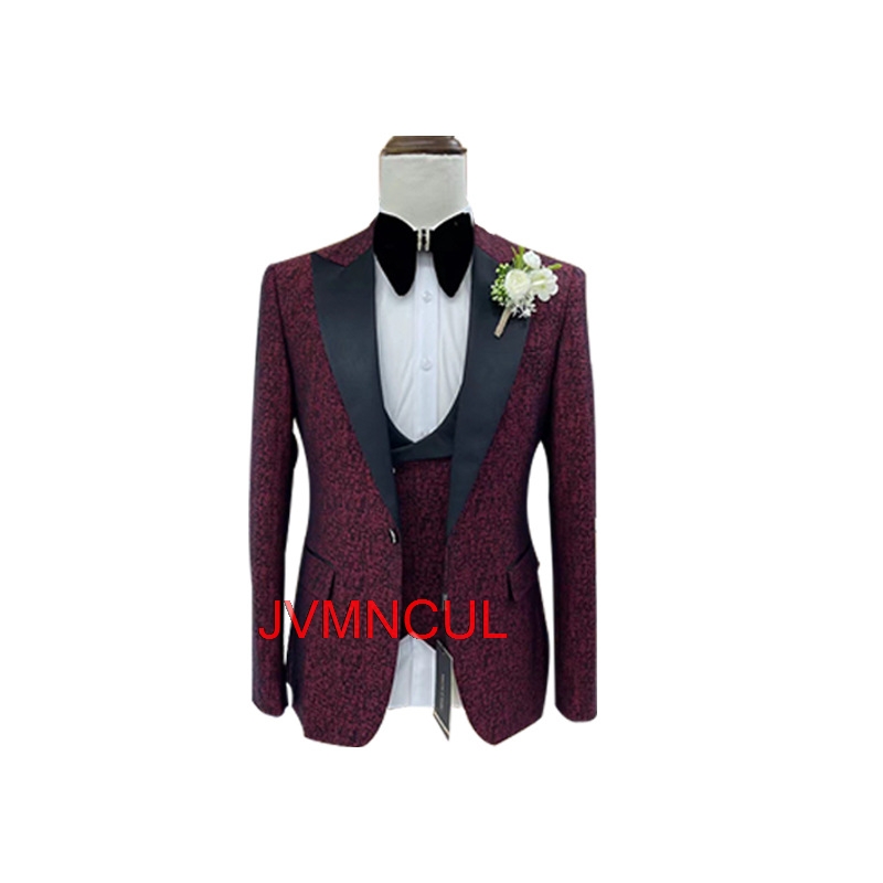 Completo da Uomo Jacquard 3 Pe - Men'S Formal Wear For Reception recensione e prezzo