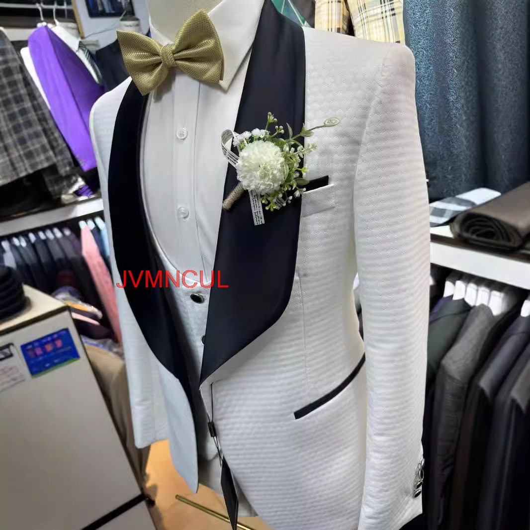 Completo da Uomo Bianco Jacqua - Men'S Formal Wear For Reception recensione e prezzo