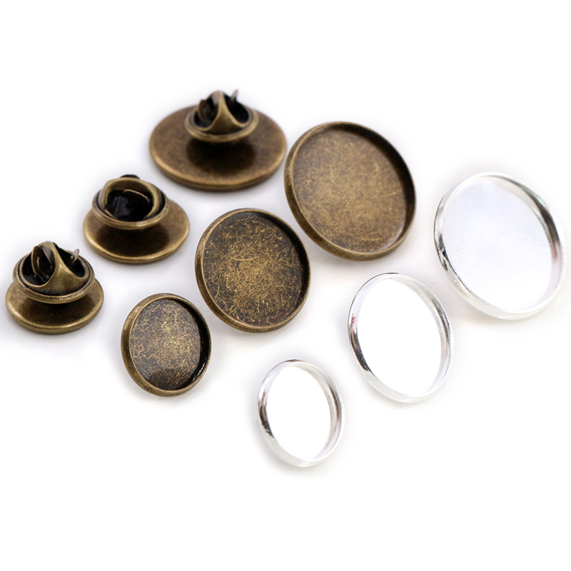 10pcs 12-20mm Formato Interno  - Cufflinks Silver Set recensione e prezzo