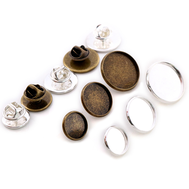 10pcs 12-20mm Formato Interno  - Cufflinks Silver Set recensione e prezzo