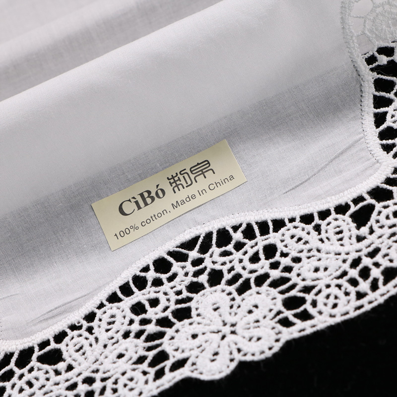D608 Fazzoletti in pizzo bianc - Monogrammed Handkerchief recensione e prezzo