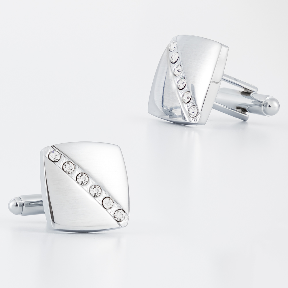 Gemelli e fermacravatta da uom - Cufflinks Silver Set recensione e prezzo