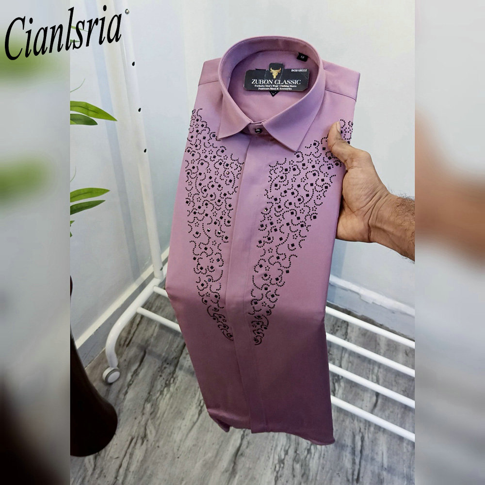 Camicia Elegante da Uomo a Man - Men Formal Party Wear Shirt recensione e prezzo
