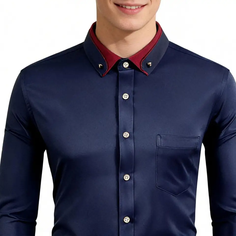 Nuova Camicia Elegante da Uomo - Men Formal Party Wear Shirt recensione e prezzo