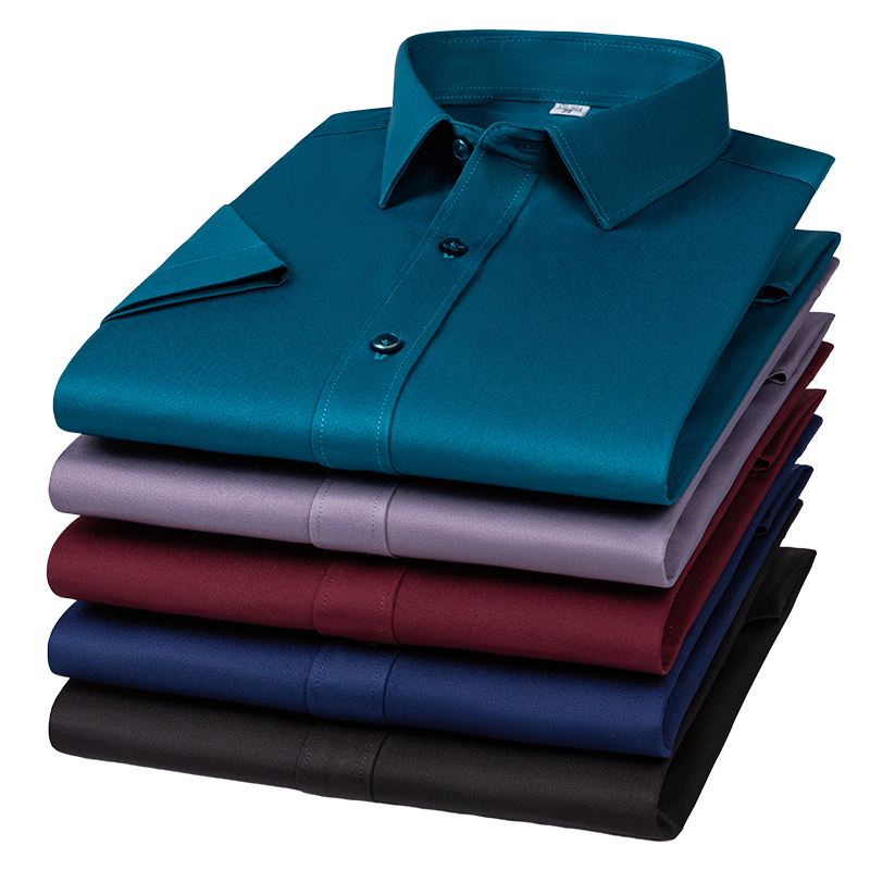 Camicia da Uomo Antipiega Elas - Men Formal Office Wear Shirts recensione e prezzo