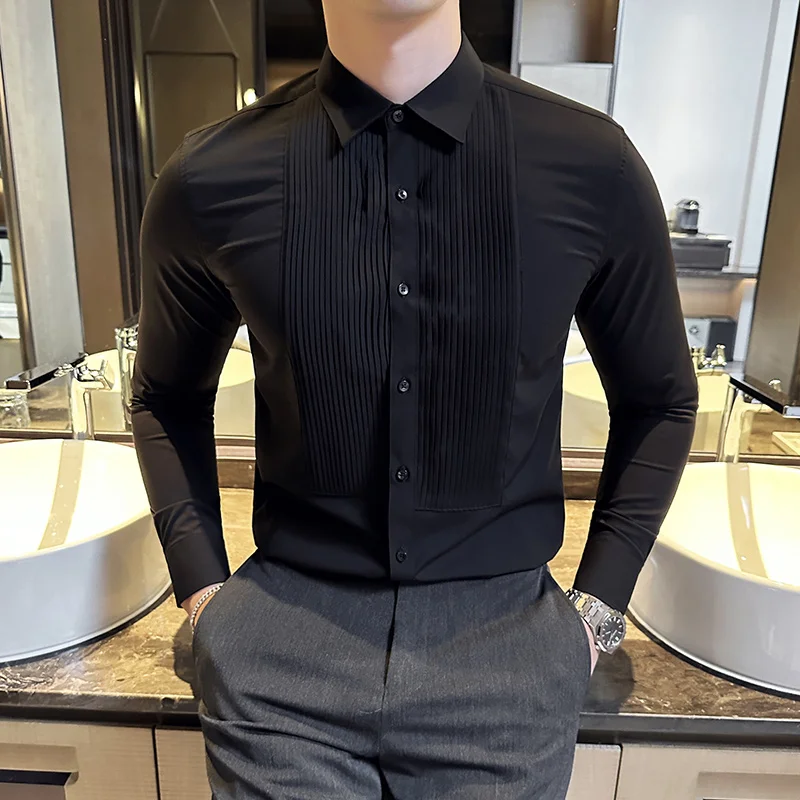 Abiti da festa di nozze Camici - Men Formal Party Wear Shirt recensione e prezzo