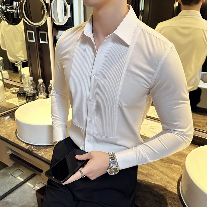 Abiti da festa di nozze Camici - Men Formal Party Wear Shirt recensione e prezzo